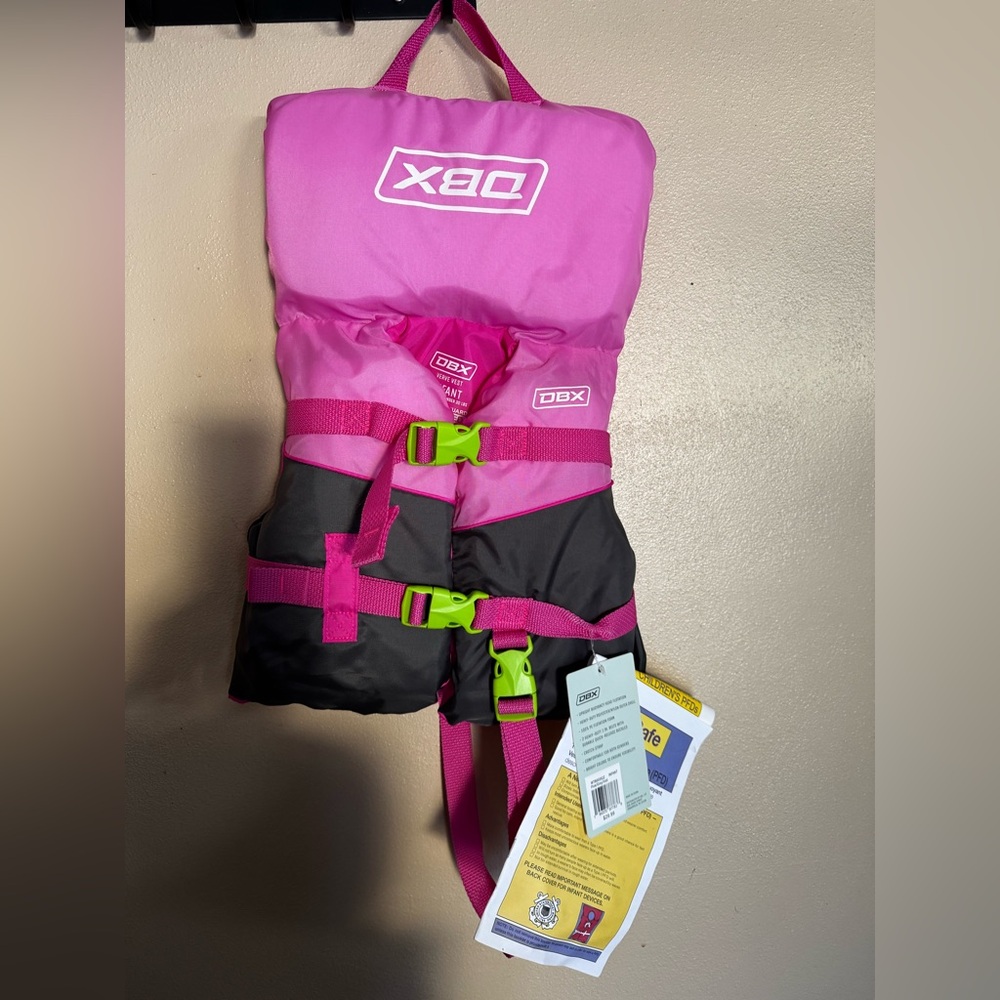 DBX infant verve nylon life vest